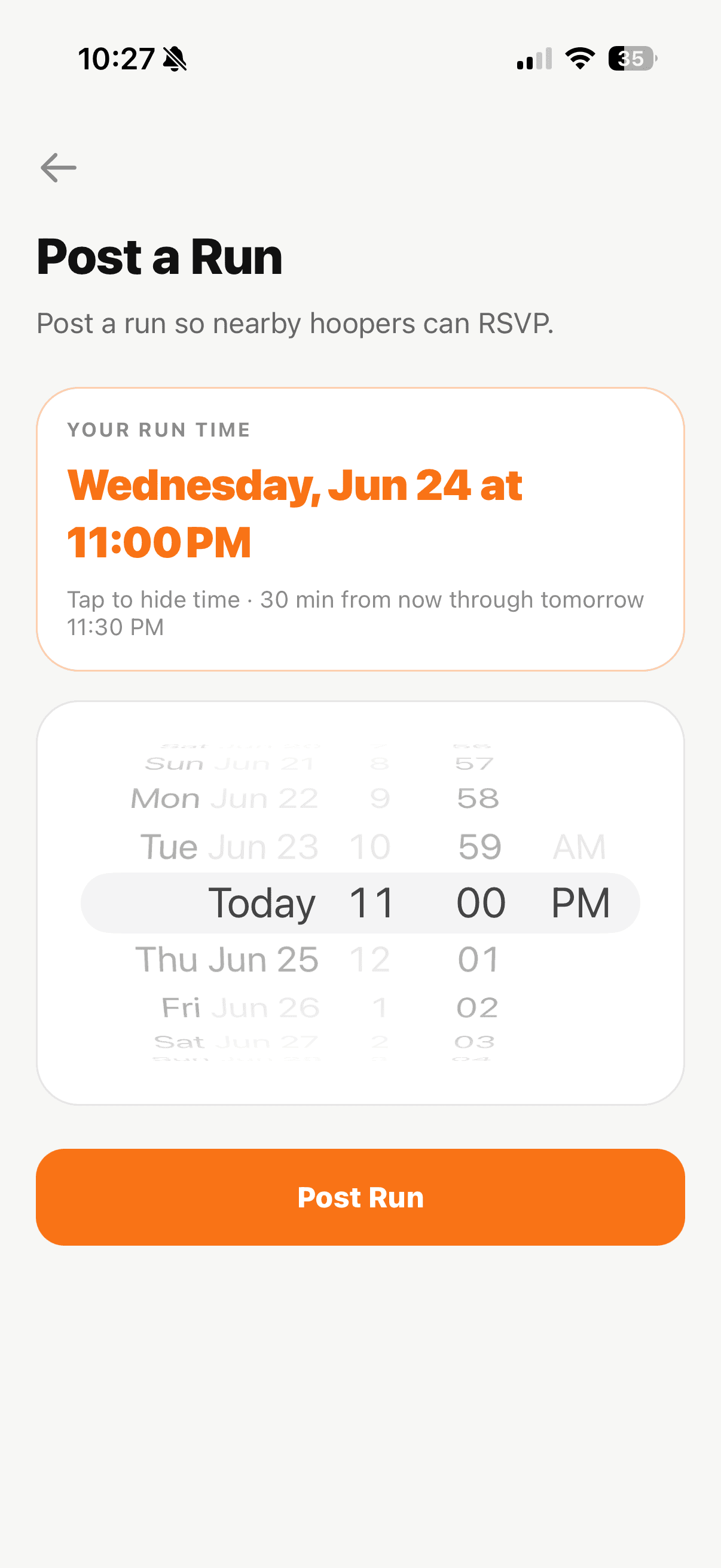 NextUp authentication and sign-in flow